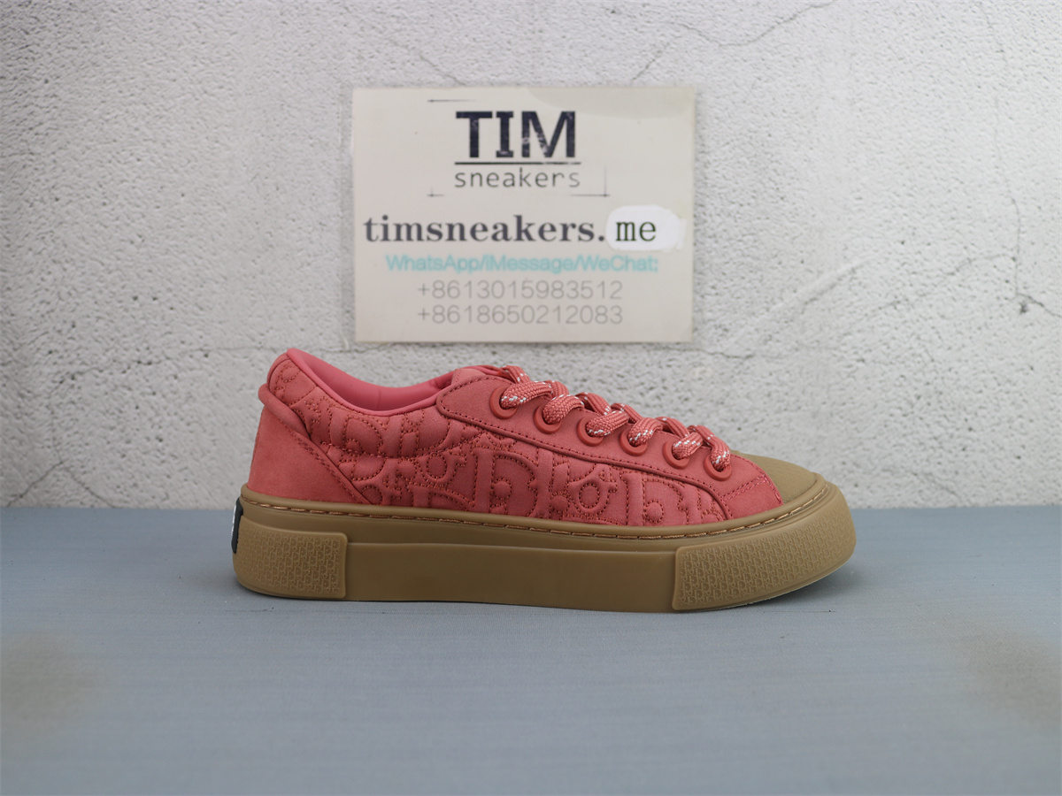 Stone Island x Dior B33 Skateboard Shoes Low-Top Red